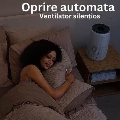 CONOPU® Purificator de AER 300, Filtru HEPA H13, Carbon activ, Super silențios 🌳